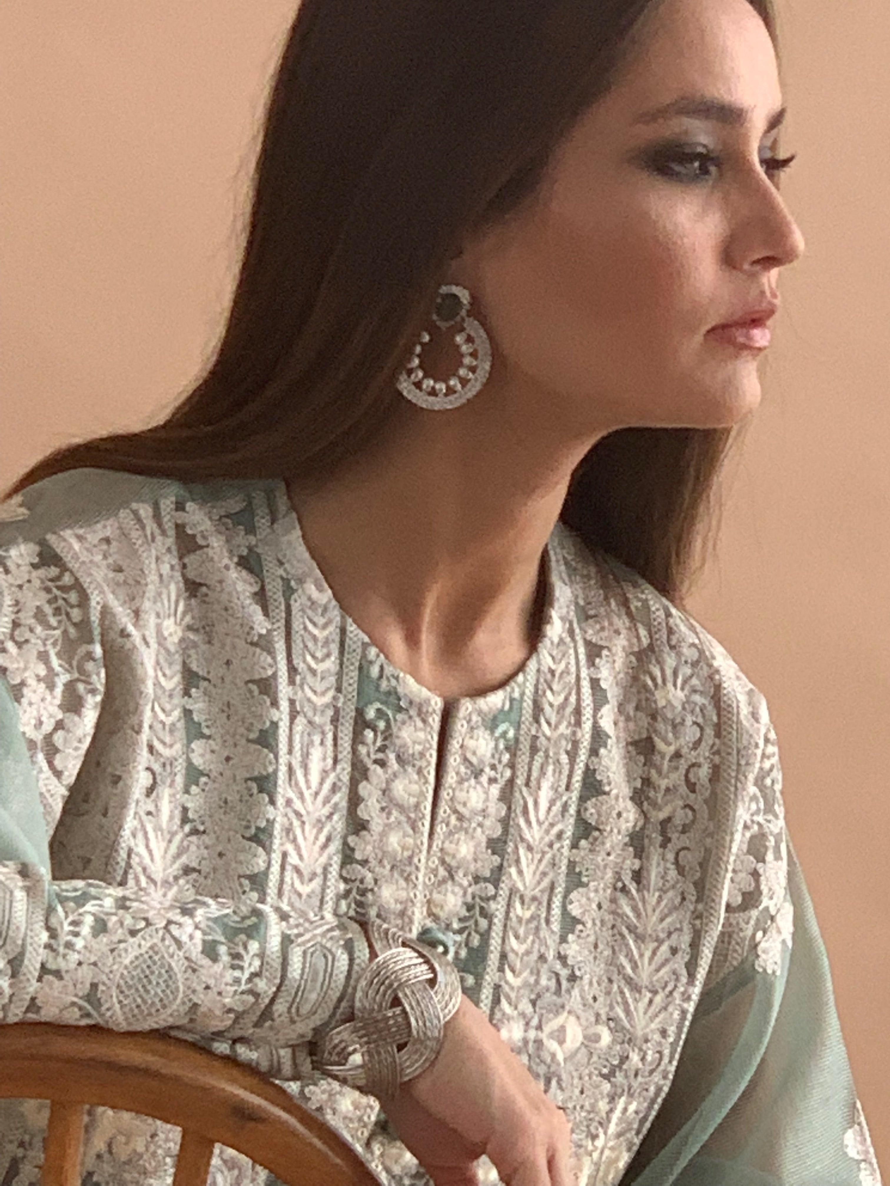 Damea Earrings in Jade