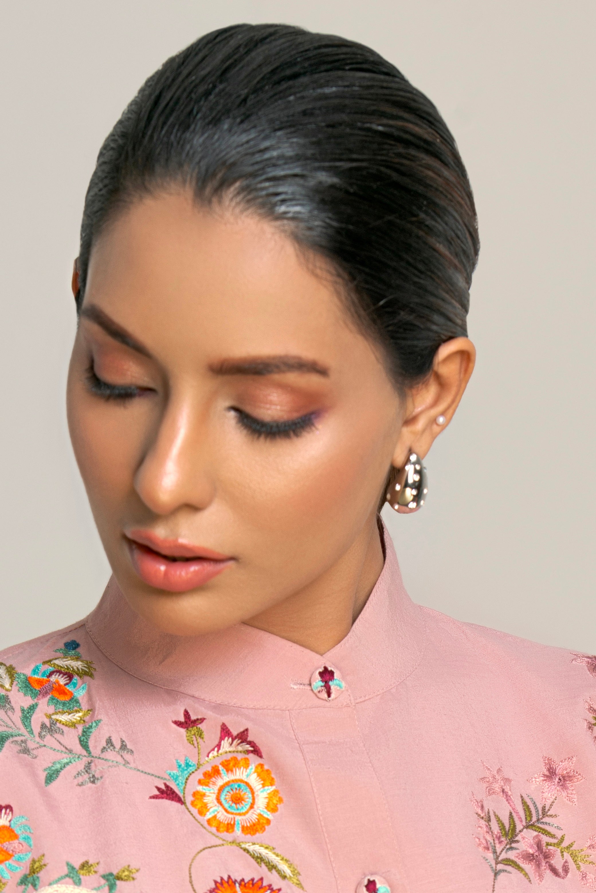 L’eau Crystal Drops in Rhodium