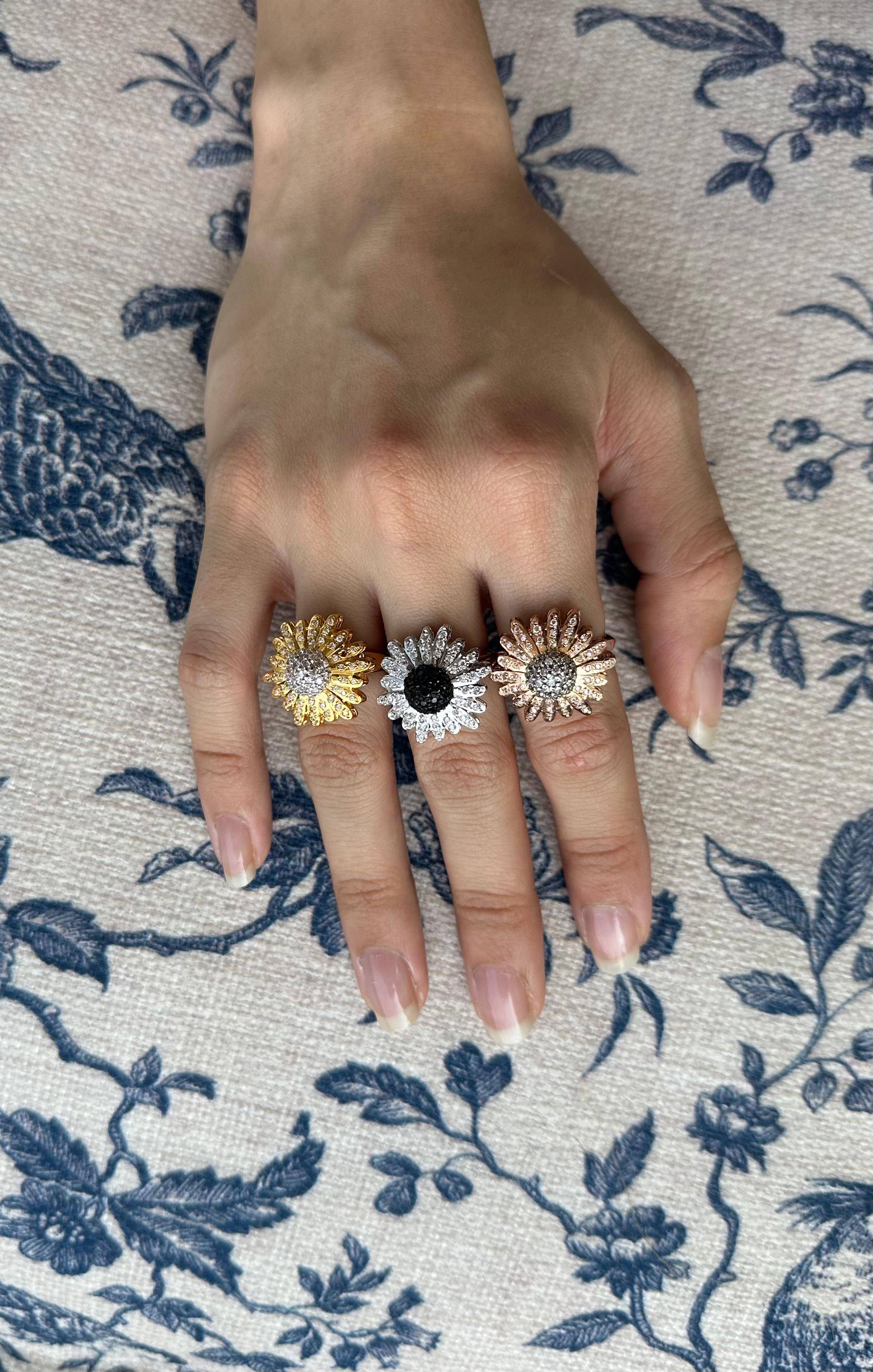 mini Sunflower ring
