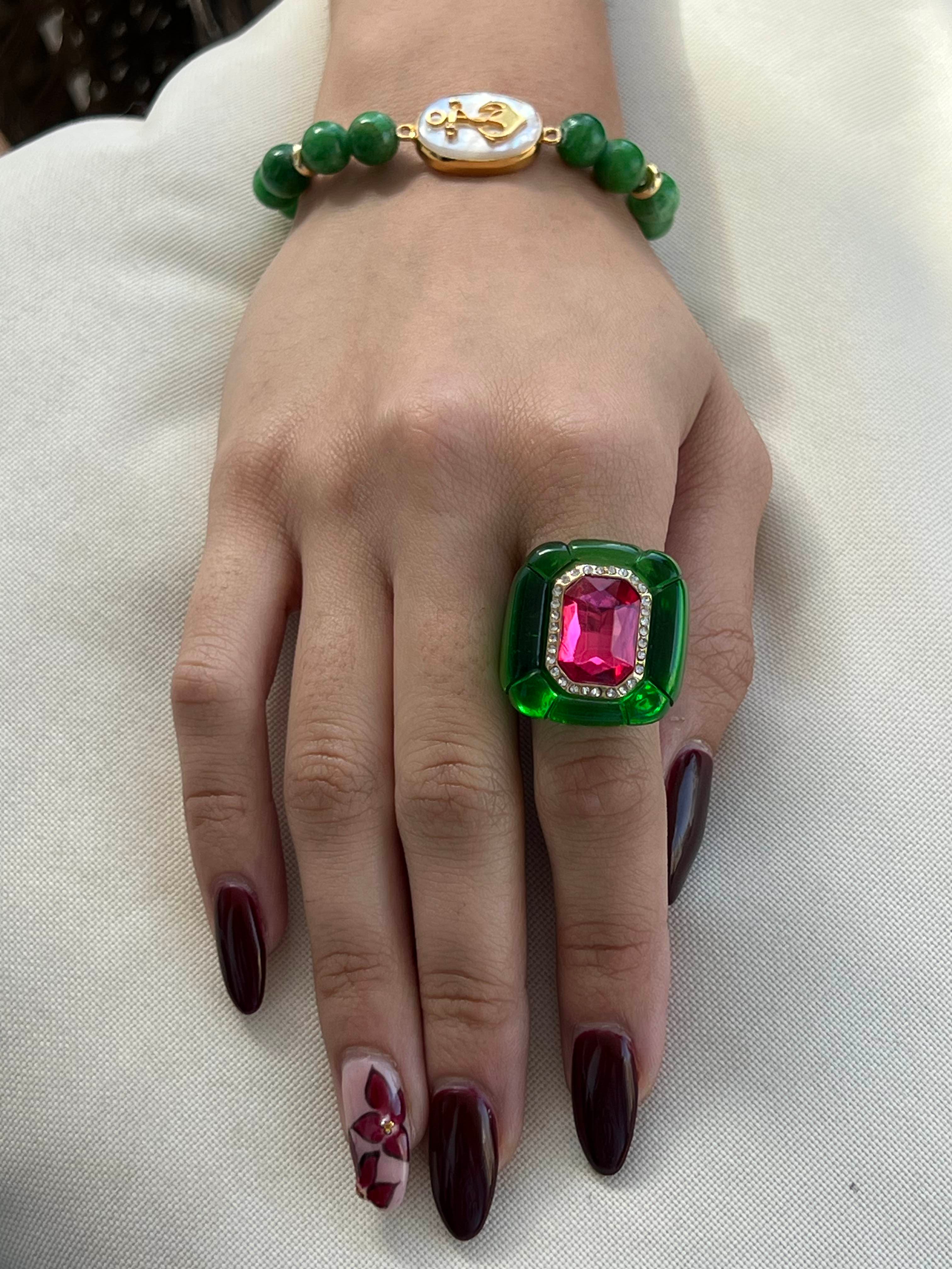 EMPRESS Cocktail Ring