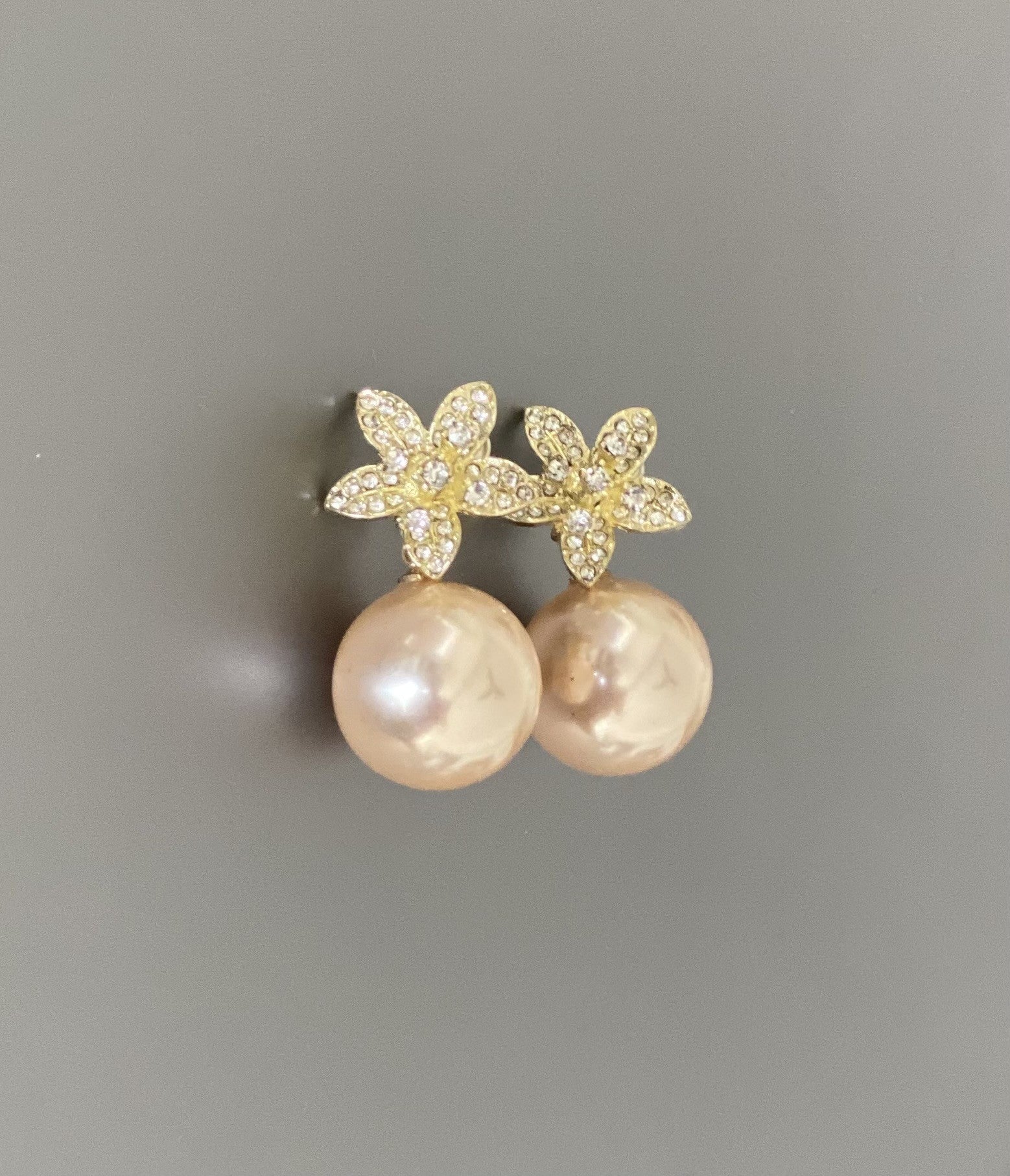 Estrella Statement Pink Pearl Drops