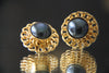 Lulu Links with natural gray pearls