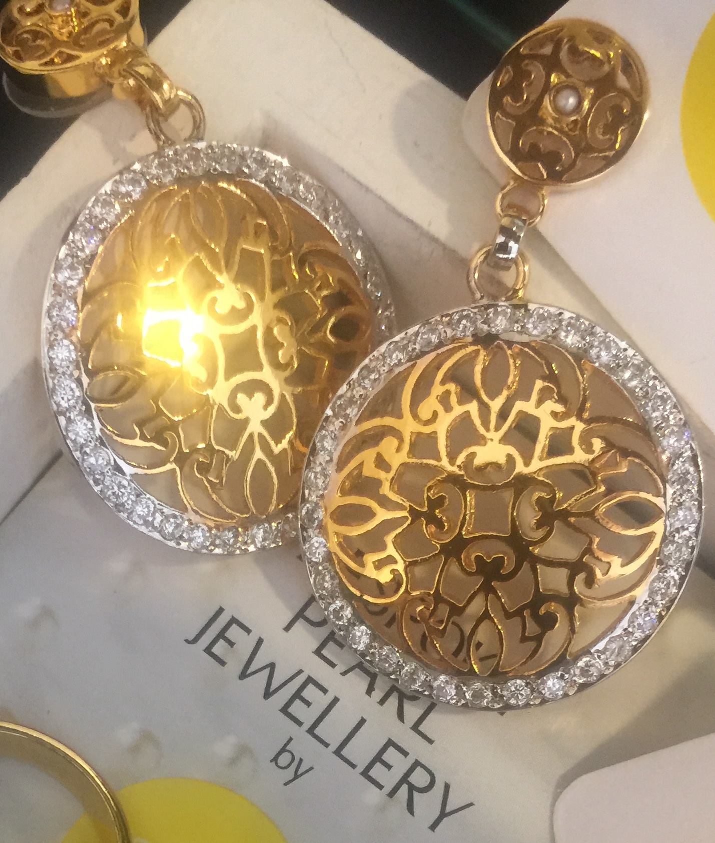Malka Qatarah Earrings  from the Talakari Series