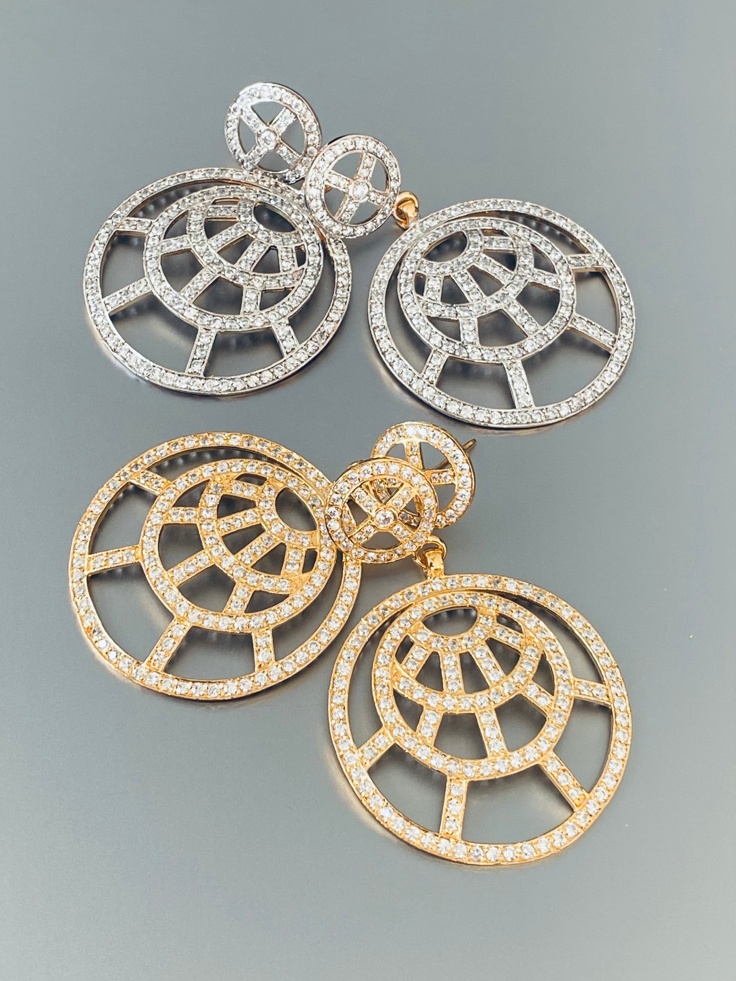 Mondiala Earrings - Yellow Gold Plated