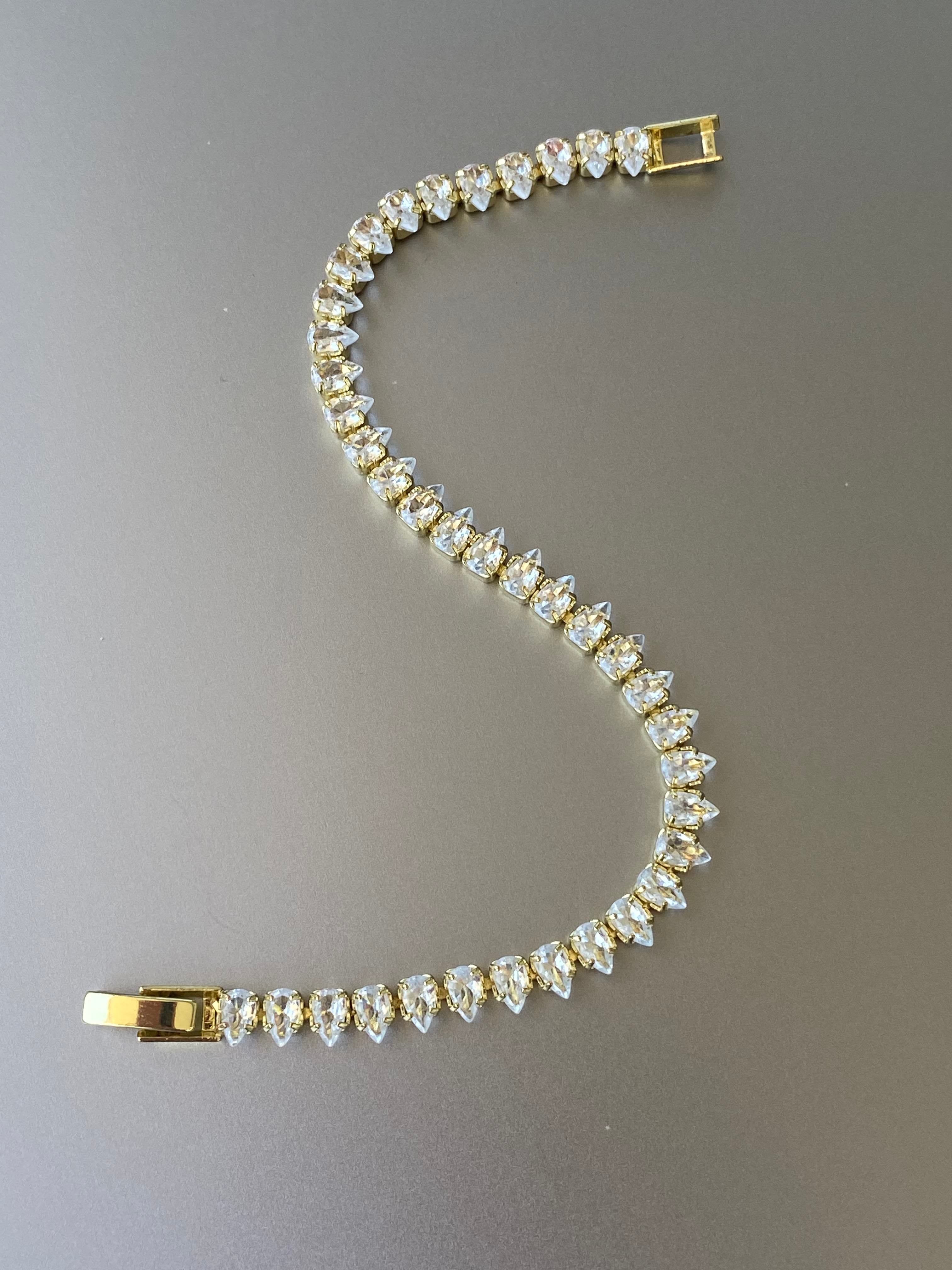 Pear Cut Tennis Bracelet