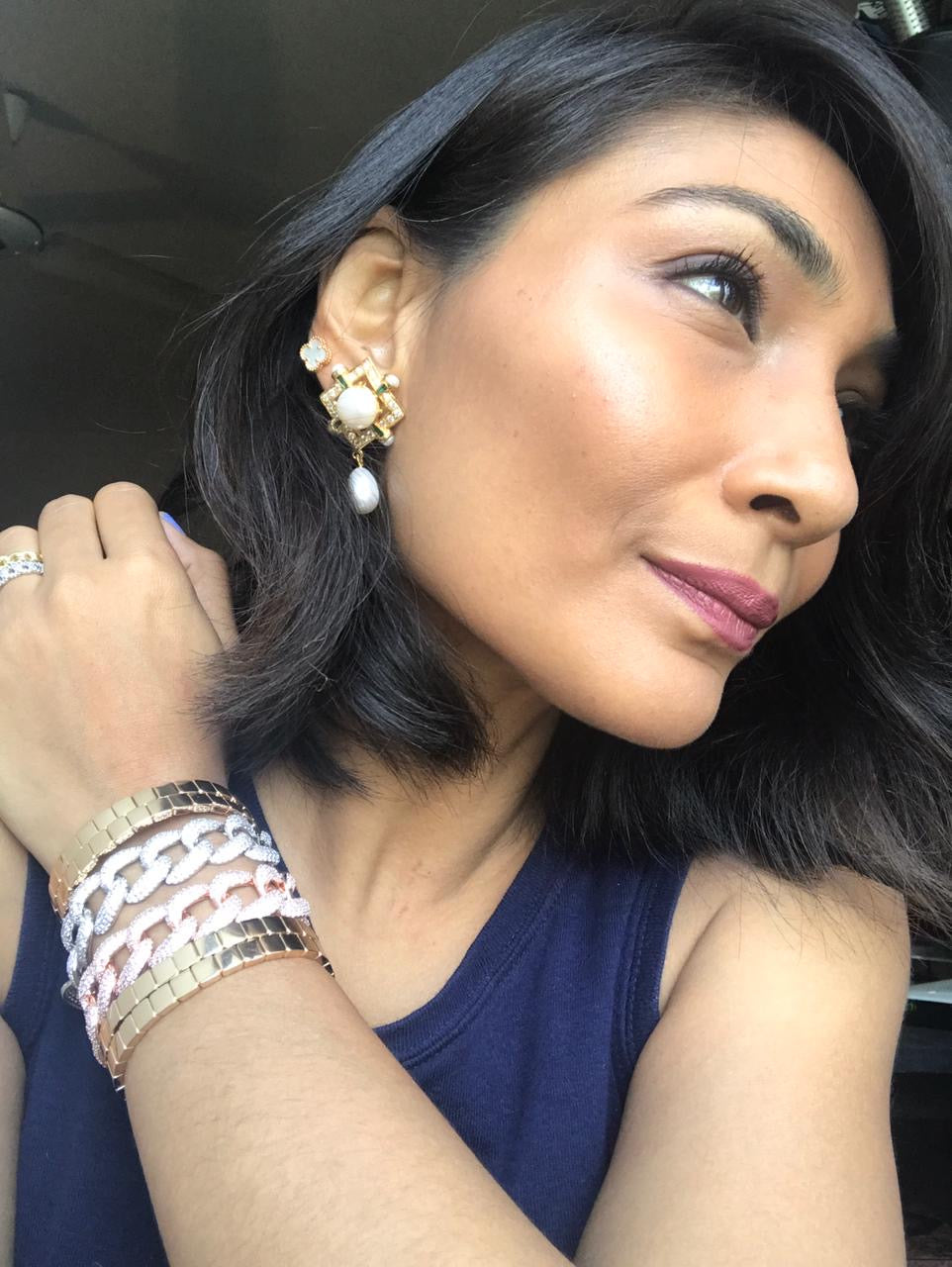Pirlanta Verda Earrings