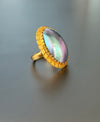 Regal Mabé cocktail ring