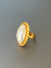 Regal Mabé cocktail ring