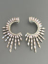 Sunburst Earrings in pink