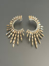 Sunburst Earrings in yellow