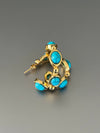 Turquesa hoops